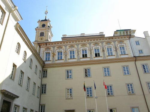 Vilniaus universiteto centriniai rūmai. VU archyvo nuotr.