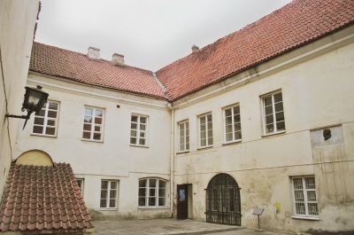 Lauryno Gucevičiaus kiemas Vilniaus universiteto Centrinių rūmų ansamblyje. V.Naujiko nuotr.