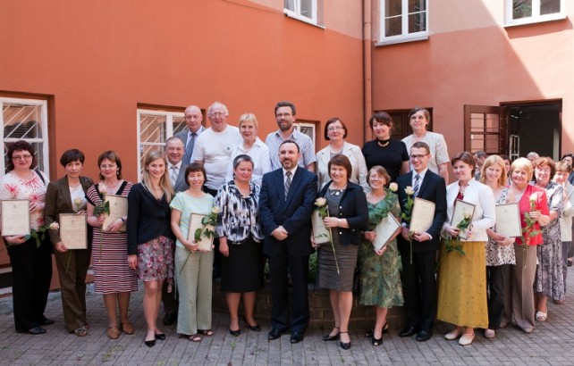 UNESCO programos nacionalinio registro „Pasaulio atmintis“ liudijimų teikimo ceremonija. R. Malaiškos nuotr.