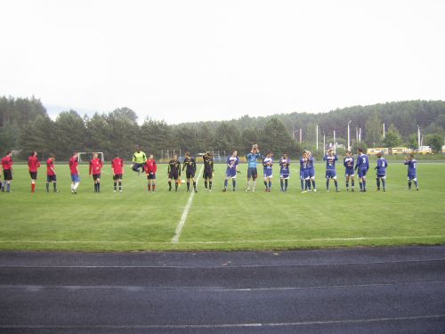 Universiteto futbolininkai svečių nepasigailėjo ir rezultatu 6:1 draugiškas varžybas laimėjo. SSC archyvo nuotr.