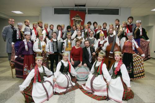 VU liaudiškos muzikos ansamblis „Jaunimėlis“. Organizatorių nuotr.