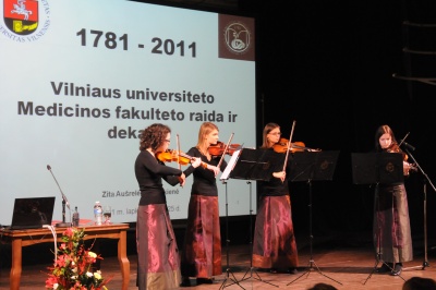 Vilniaus universiteto Medicinos fakulteto 230 metų sukakties šventė. MF arch. nuotr.