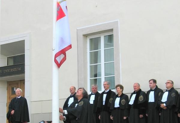 Vilniaus universitete paskelbta studijų metų pradžia. IRVS nuotr.